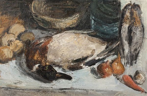 Still Life With Duck by Karel Holan