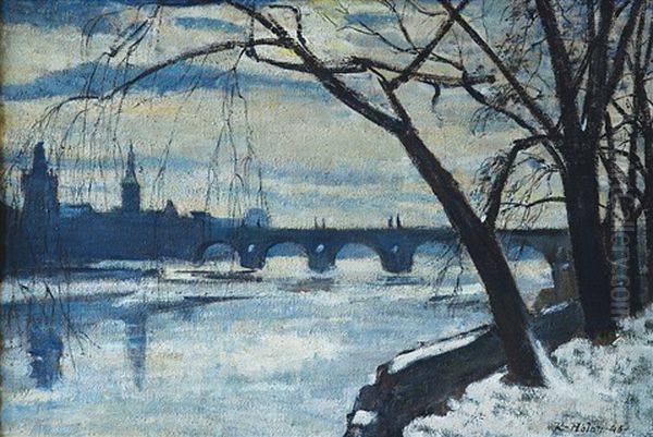 Charles Bridge by Karel Holan