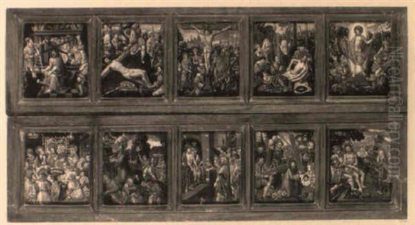 Scenes De La Passion Du Christ Oil Painting by Hans Holbein the Elder