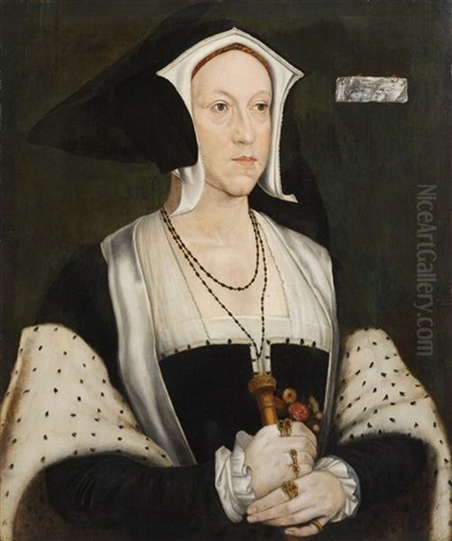 Bildnis Margaret Wotton, Marchioness Of Dorset Oil Painting by Hans Holbein the Younger