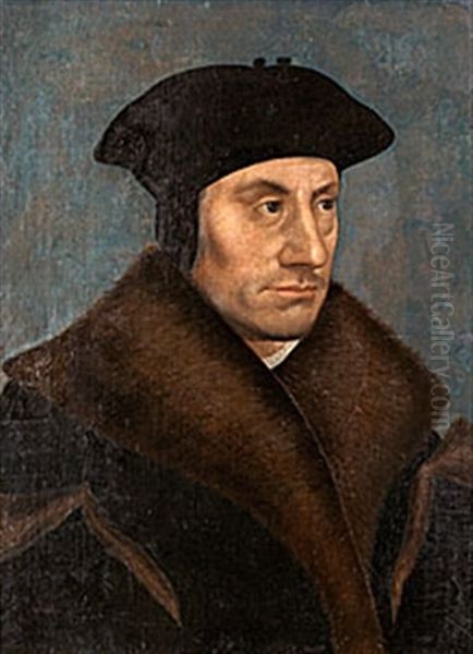 Sir Thomas More Oil Painting by Hans Holbein the Younger