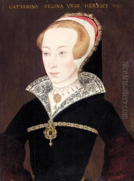 Portrait Of Catherine Parr Oil Painting by Hans Holbein the Younger