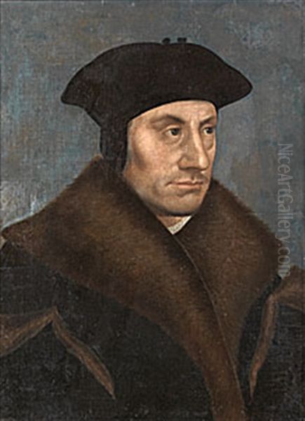 Sir Thomas More Oil Painting by Hans Holbein the Younger