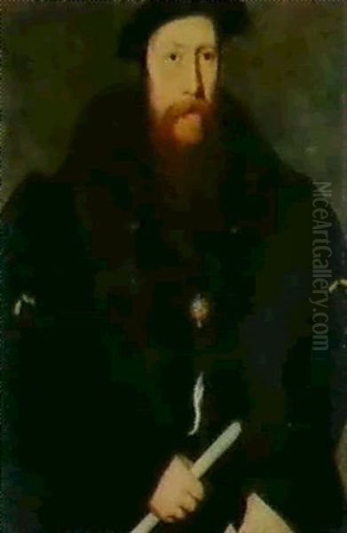 Bildnis Lord William Paget Oil Painting by Hans Holbein the Younger