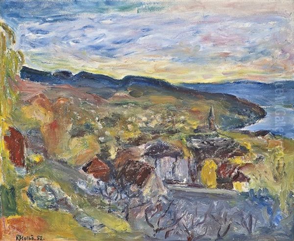 Maisol, Lillehammer Oil Painting by Kristen Holbo