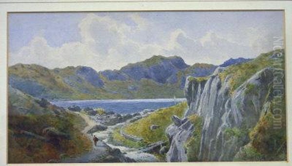 Llyn Crafnant Oil Painting by William Dean Barker