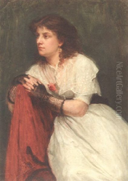 Contemplation by Francis Montague (Frank) Holl