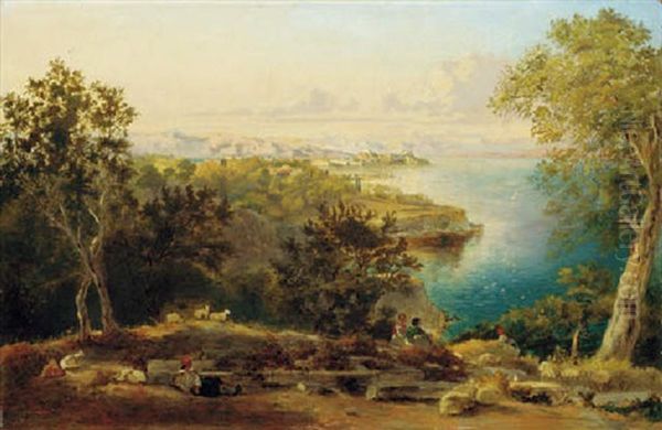 A View Of Corfu by James Holland