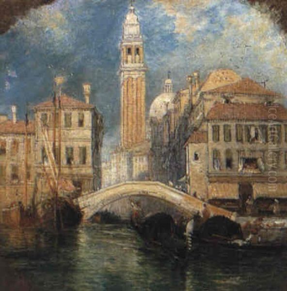 St. Giorgio Di Greci, Venezia Oil Painting by James Holland