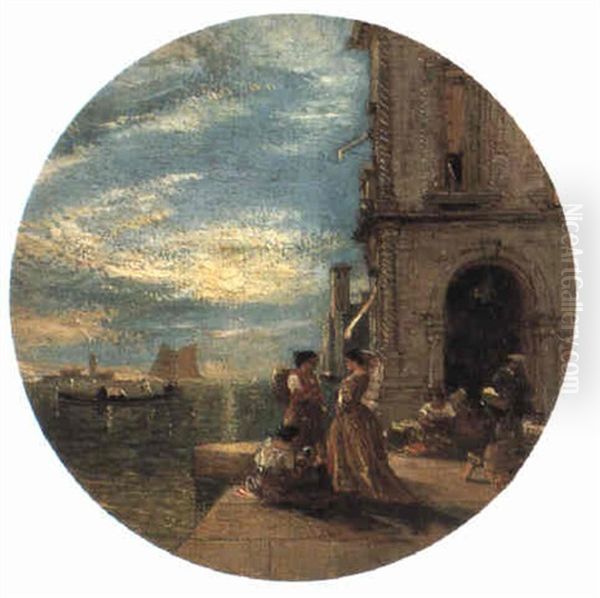 Venetian Capriccio Oil Painting by James Holland