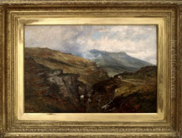 Rocky Valley, Tintagel, Cornwall Oil Painting by John Holland