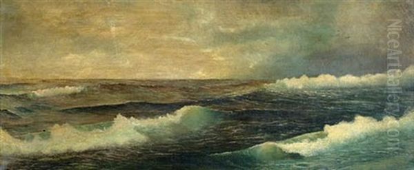 Seascape Oil Painting by George Hollingsworth