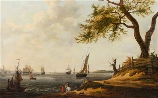 Harbour View, 1791 Oil Painting by Francis Holman