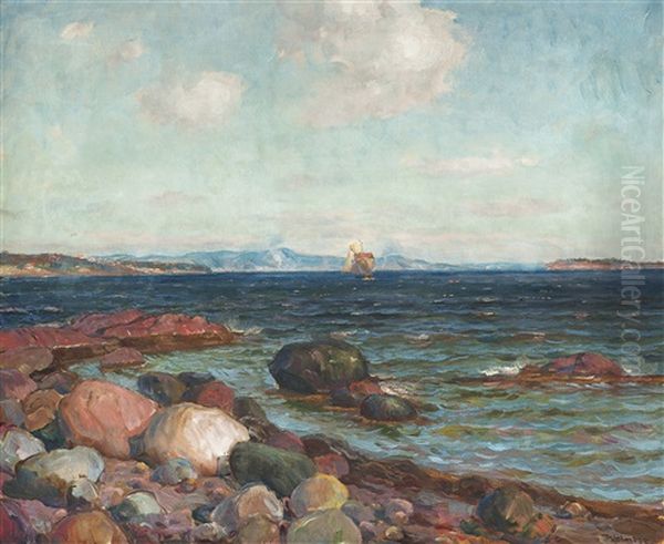 Nordavind Asgardstrand by Thorolf Holmboe