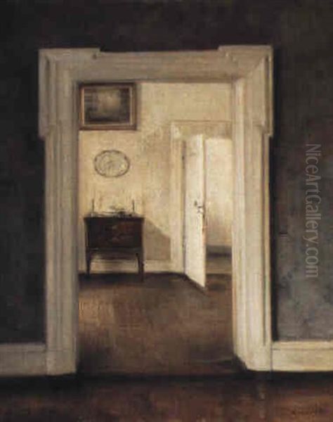 The Open Door by Carl Vilhelm Holsoe