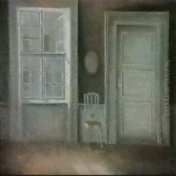 The White Room. Oil Painting by Niels Holsoe