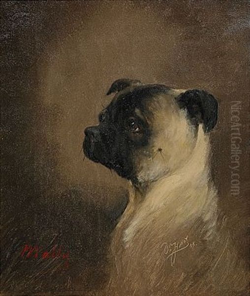 Molly Oil Painting by Johan-Gustaf von Holst