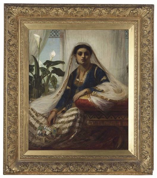 Reverie Oil Painting by William Holyoake