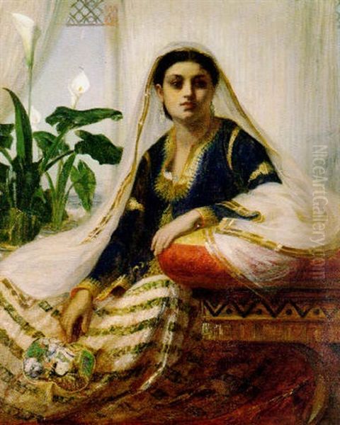 Reverie Oil Painting by William Holyoake