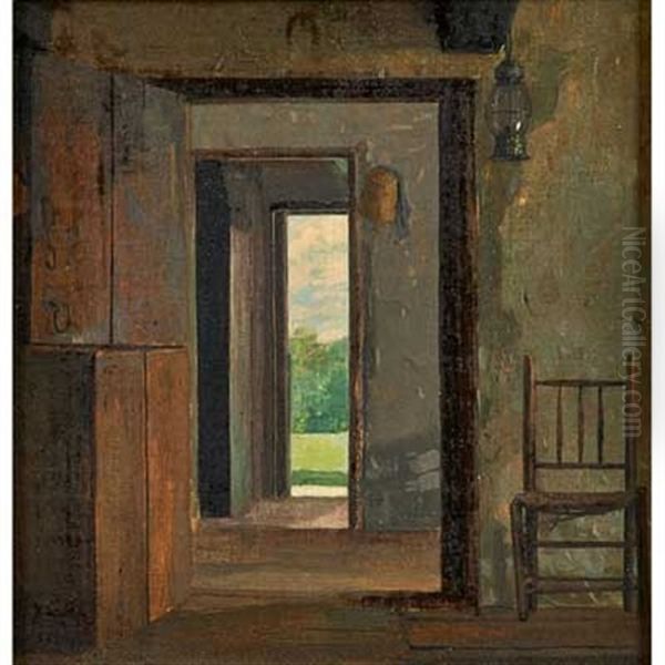 The Dutch Door Oil Painting by Winslow Homer