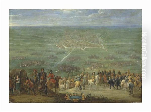 The Surrender Of The City Of Utrecht Oil Painting by Lambert de Hondt the Younger