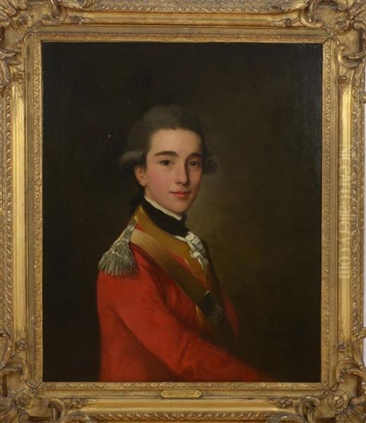 Portrait Of James A. Kirkpatrick Oil Painting by Nathaniel Hone the Elder