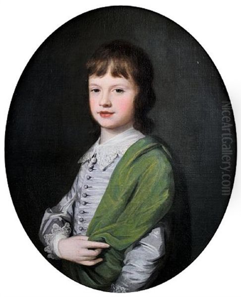 Portrait Of Hugo Meynell Oil Painting by Nathaniel Hone the Elder