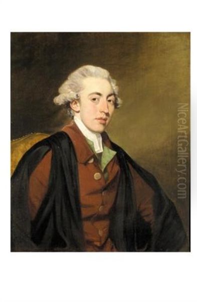 Portrait Of John Whitley Stokes, K.c. Oil Painting by Nathaniel Hone the Elder