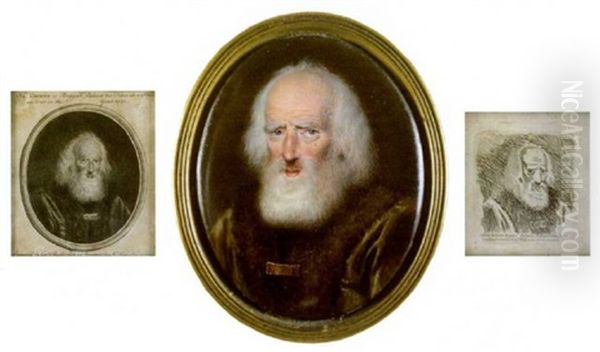 Portrait Of James Turner Oil Painting by Nathaniel Hone the Elder