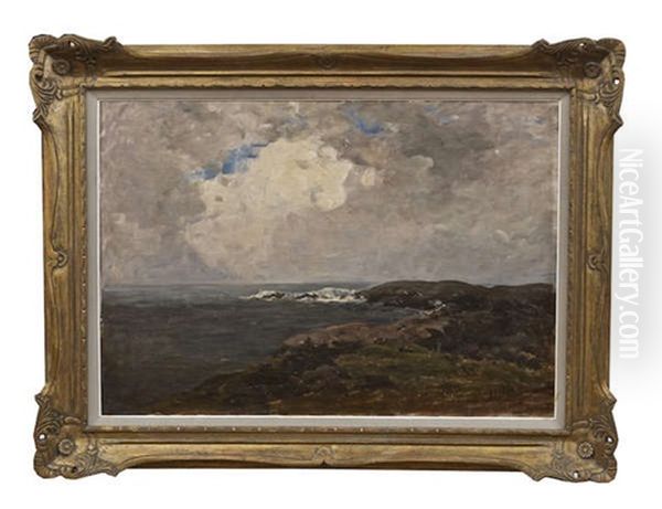 Coastal Scene, Co. Clare Oil Painting by Nathaniel Hone the Younger