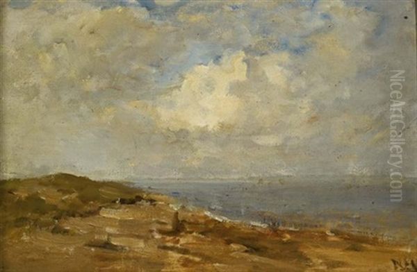 The Beach At Malahide by Nathaniel Hone the Younger