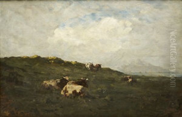 The Crest Of The Hill Oil Painting by Nathaniel Hone the Younger