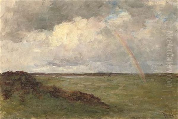 The Rainbow Oil Painting by Nathaniel Hone the Younger