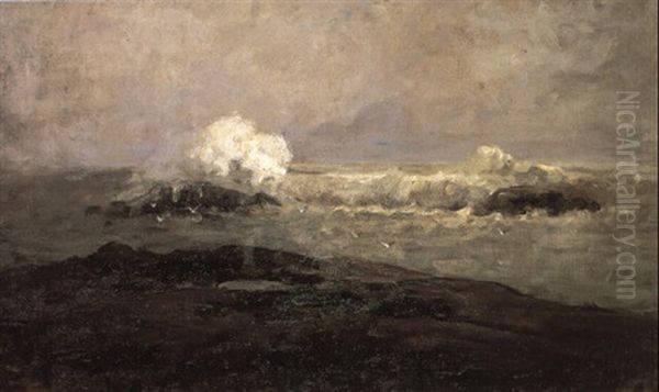 Stormy Coast, Clare by Nathaniel Hone the Younger