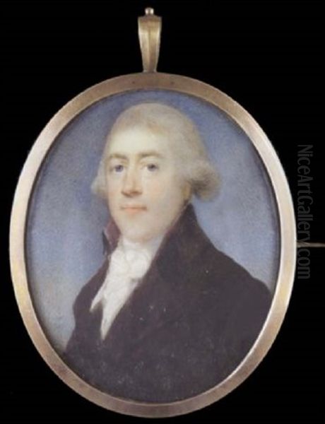 Portrait Of Joseph Hone by Horace Hone