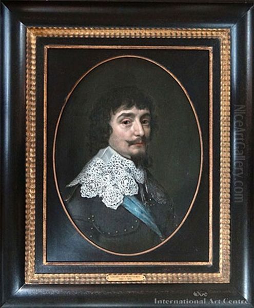 Portrait Of Frederick V, King Of Bohemia, Elector Palatine Oil Painting by Gerrit Van Honthorst