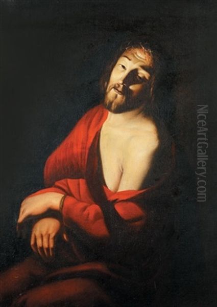 Le Christ Aux Liens Oil Painting by Gerrit Van Honthorst