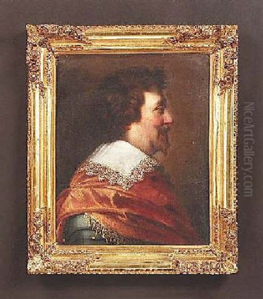 Portrat Des Frederik Hendrik Oil Painting by Gerrit Van Honthorst