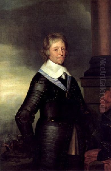 Prinz Frederik Henrick Von Oranien Oil Painting by Gerrit Van Honthorst