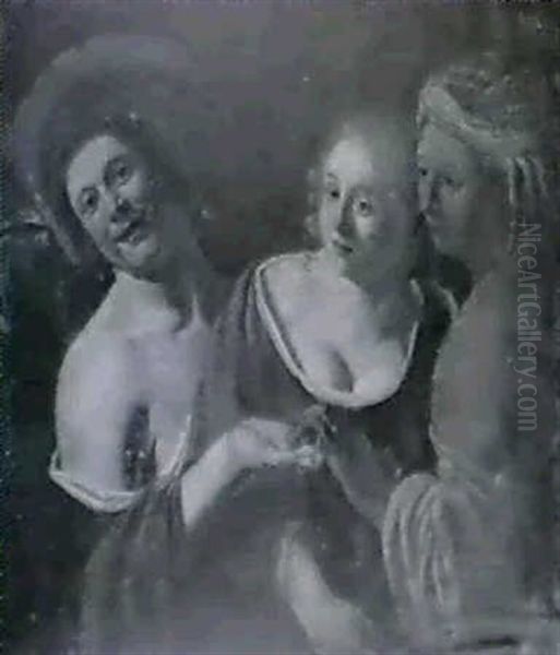 The Procures Oil Painting by Gerrit Van Honthorst