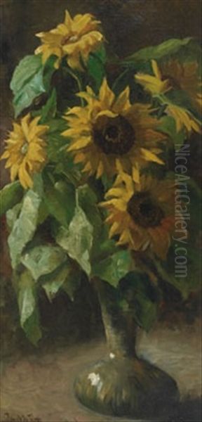 Sunflowers by Bernard de Hoog