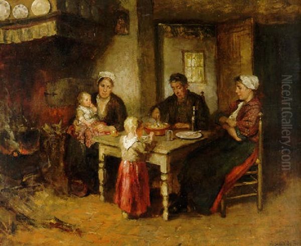 Evening Meal by Bernard de Hoog