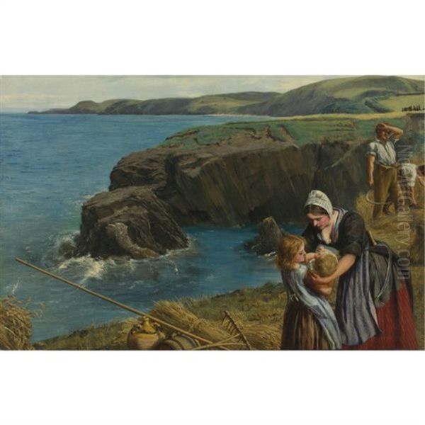 The Acre By The Sea Oil Painting by James Clarke Hook