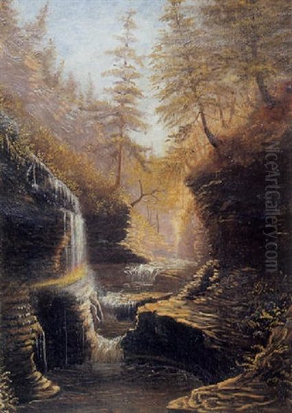 The Hudson Valley Oil Painting by James Hope