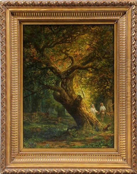 Landscape Oil Painting by Robert B. Hopkin