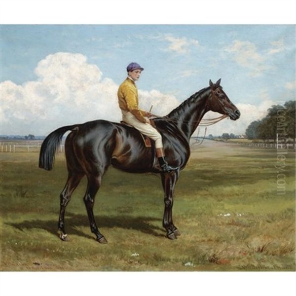 Kilwarlin With Jack Robinson Up Oil Painting by William H. Hopkins