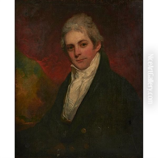 Portrait Of A Gentleman Oil Painting by Sir John Hoppner