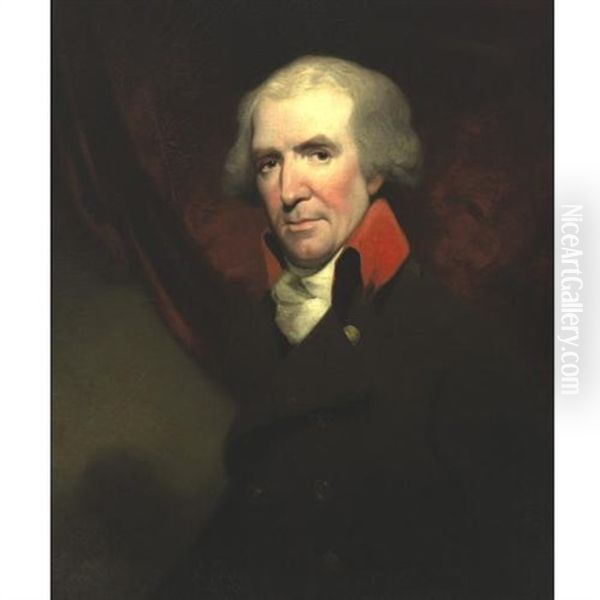 Portrait Of A Gentleman Oil Painting by Sir John Hoppner