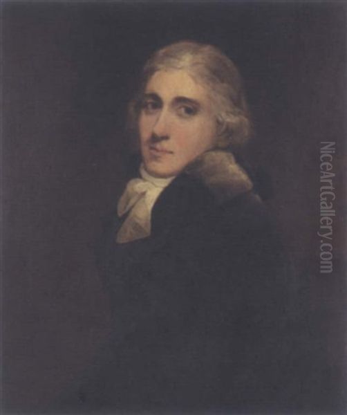 Portrait Of A Gentleman Oil Painting by Sir John Hoppner