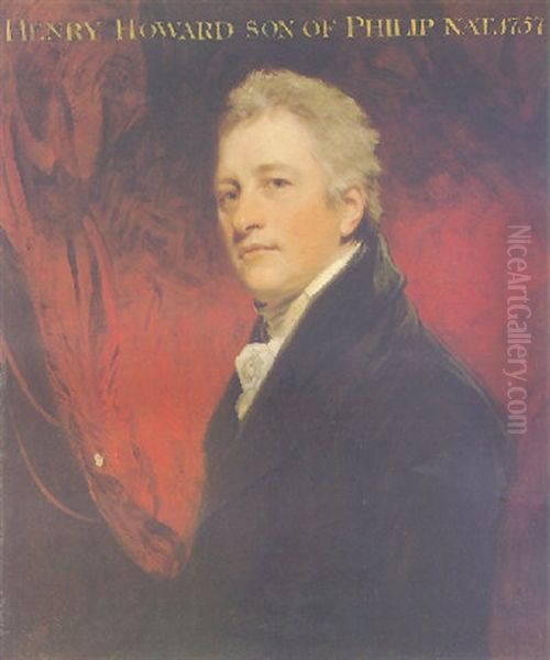 Portrait Of Henry Howard by Sir John Hoppner